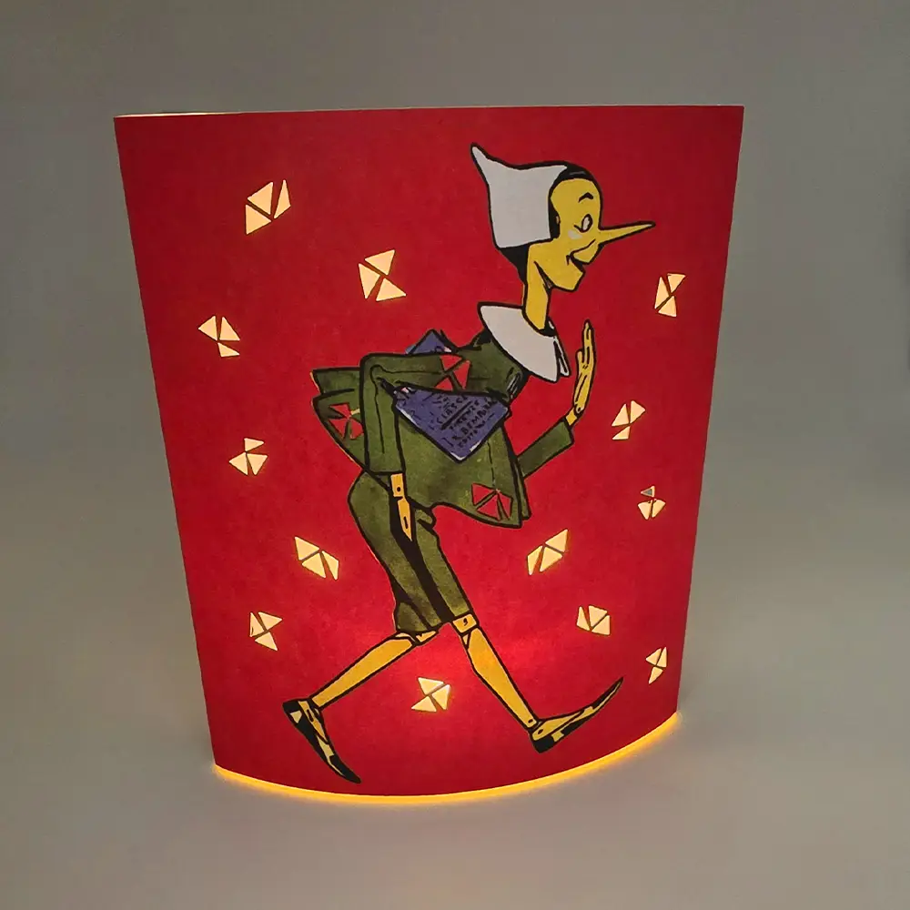 Lanterna di Carta a Led