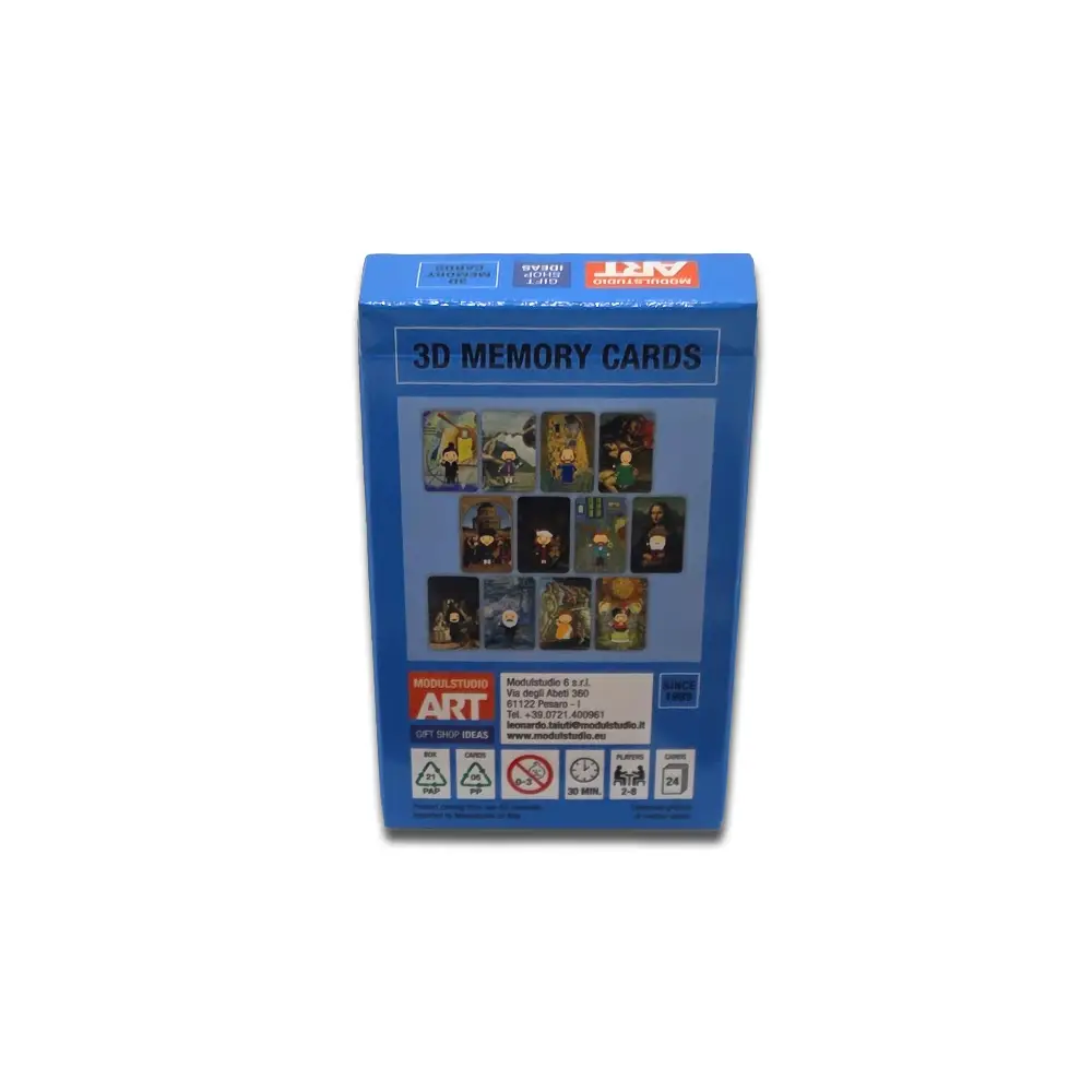 carte gioco memory 3d livelife